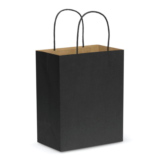 Medium Paper Carry BagsMedium Paper Carry Bags Black